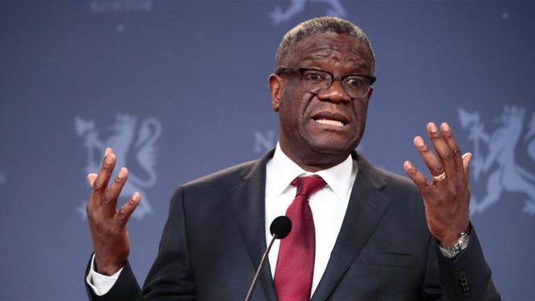 Pour Denis Mukwege: “Ce Sont les mêmes qui continuent à tuer en RDC”