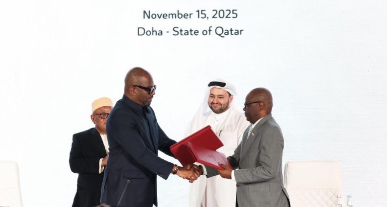 Signing of the Doha framework agreement between DRC and AFC/M23, November 2025