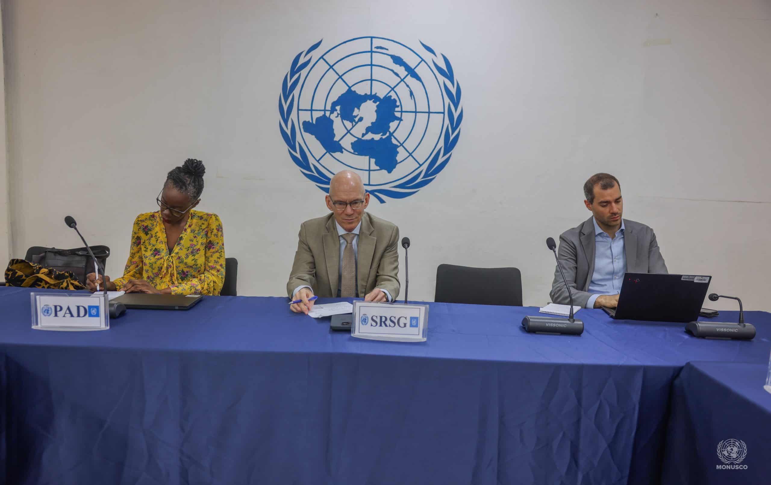 James Swan, new MONUSCO head, appointed March 2026